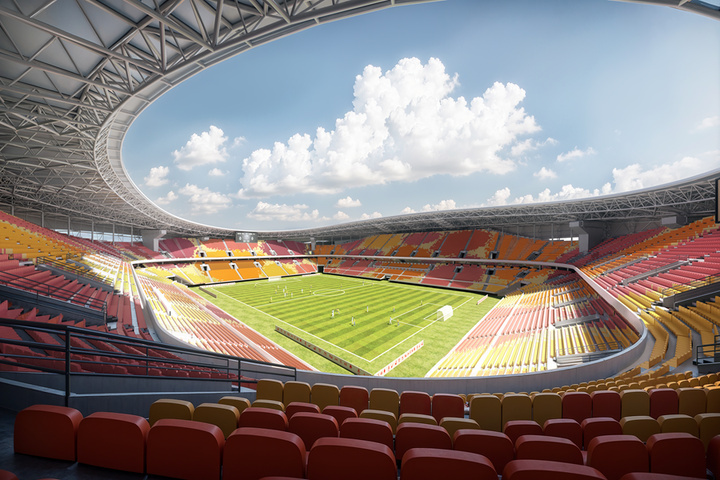 南京首座专业足球场落定 青奥公园改造为4.5万座