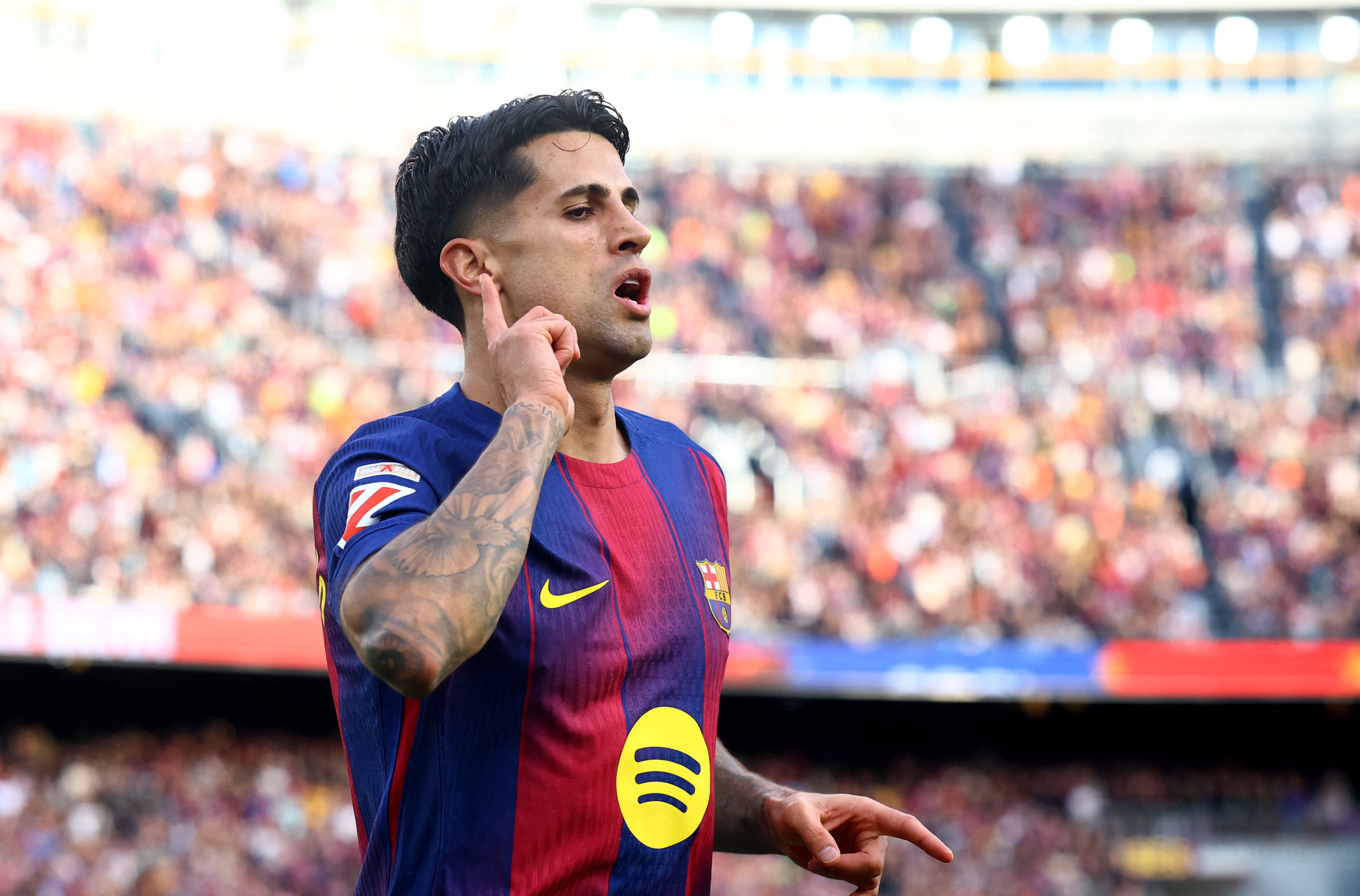 坎塞洛去留僵局：巴萨坚持免签 利雅得新月标价1500万欧