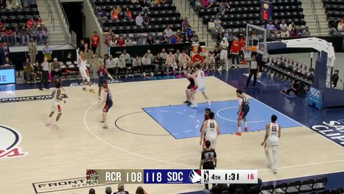 杨瀚森背靠背取16+13 混音客场不敌圣迭戈快船